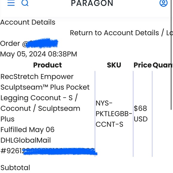 Paragon fitwear leggings - Picture 4 of 5